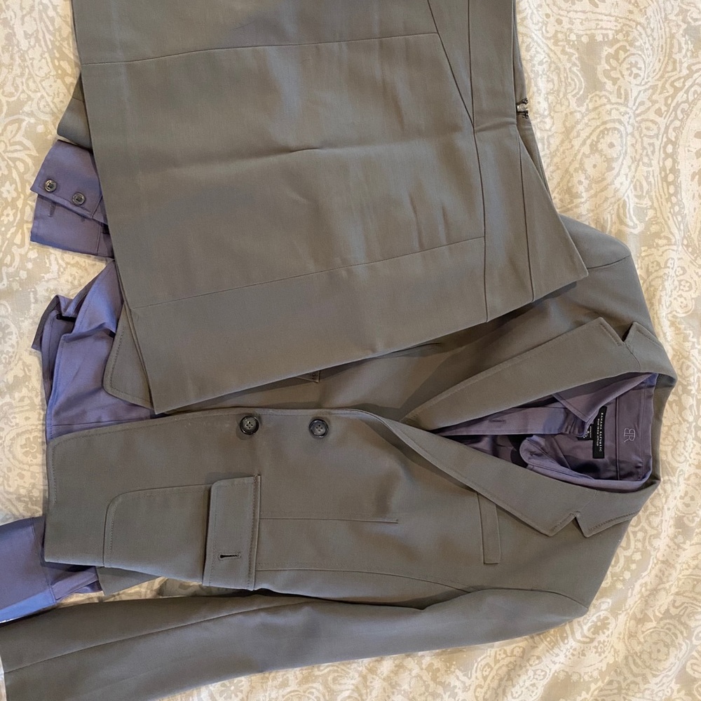 Banana Republic Skirt Suit Set With Shirt